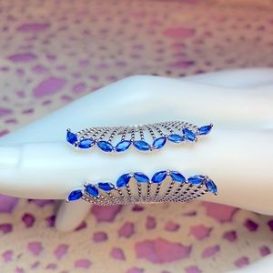 Bella Luce Blue Sapphire Simulant Ring